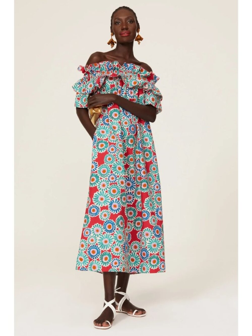 R-99. La DoubleJ Crazy Daisy Breakfast Dress